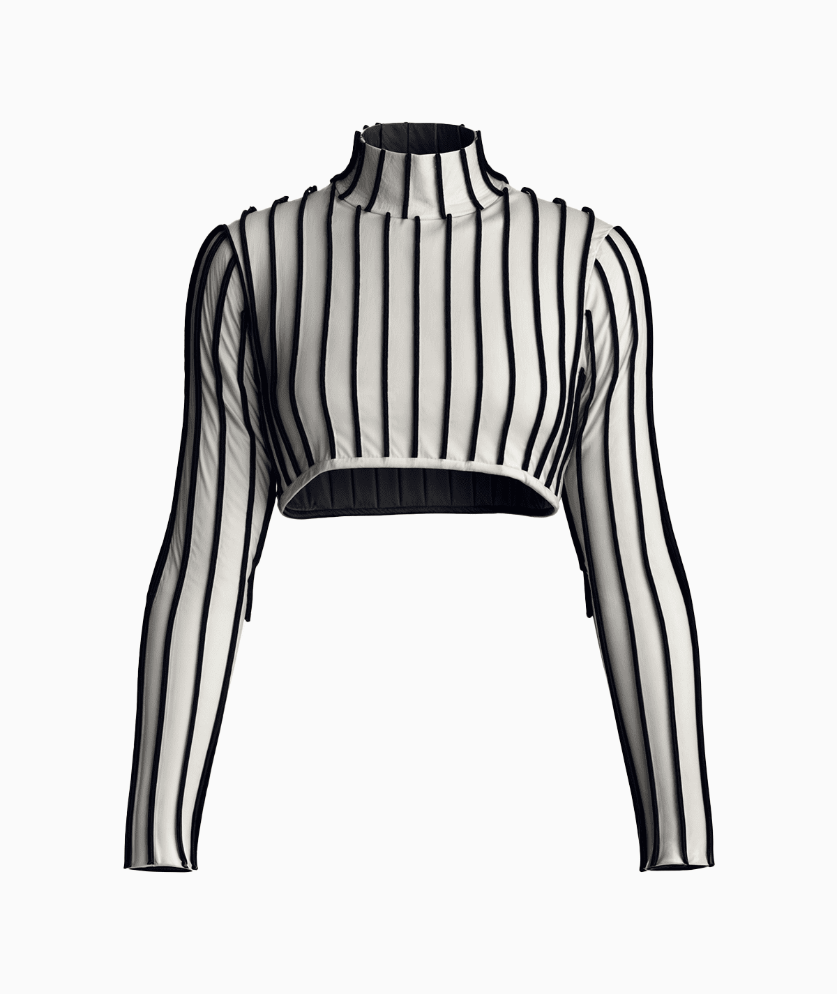 Cropped Polo Top Pattern