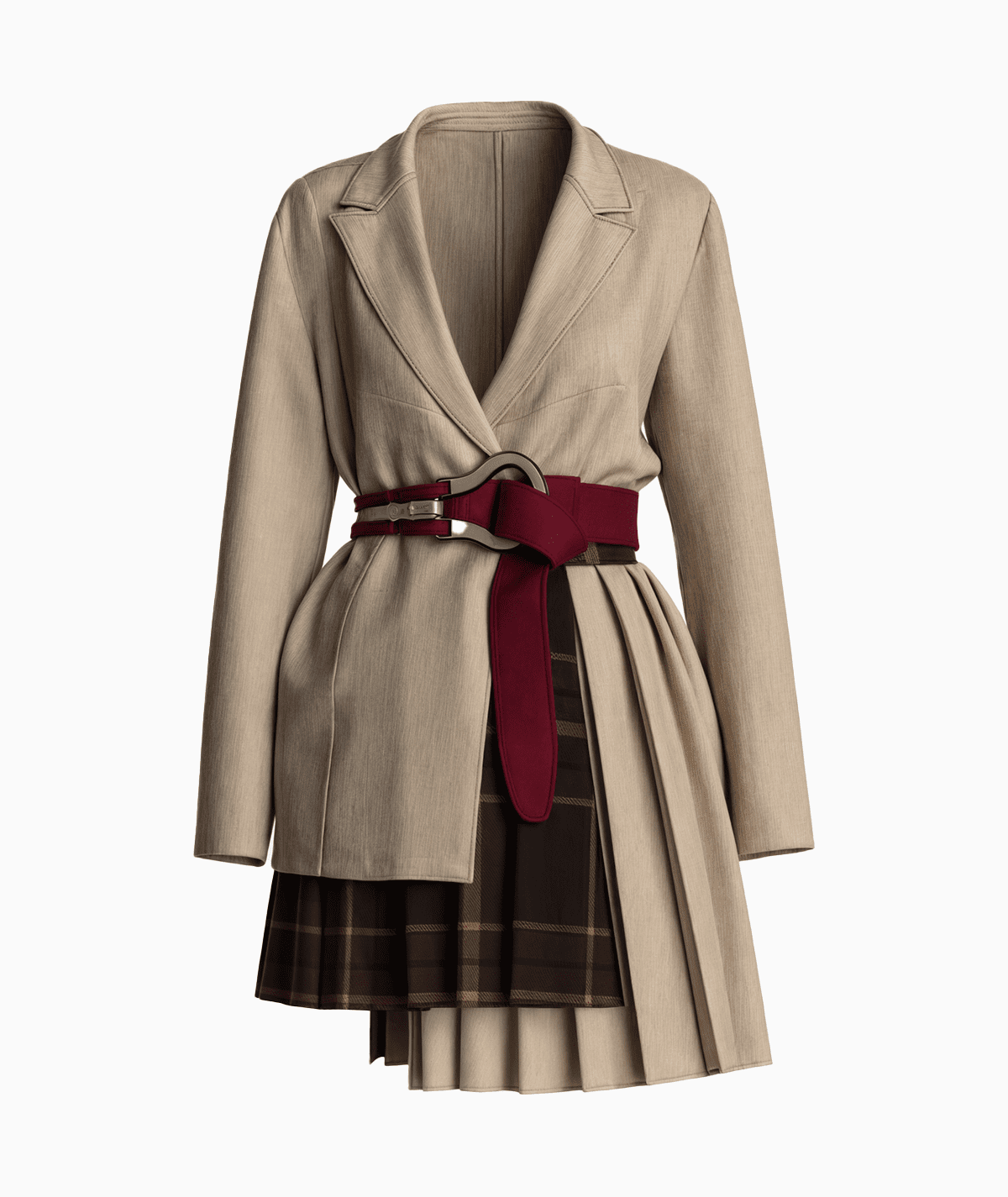 Pleated Blazer Dress Pattern