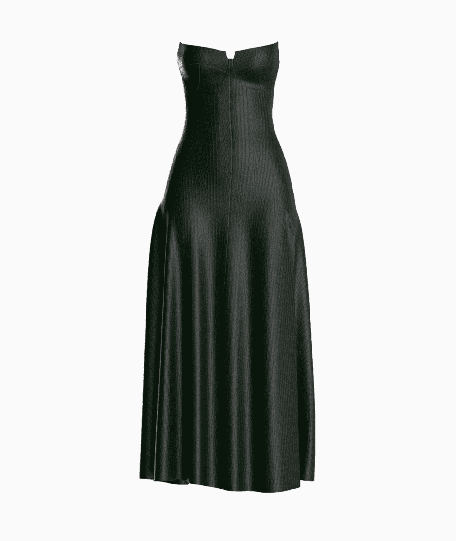 Strapless Bustier Dress Pattern