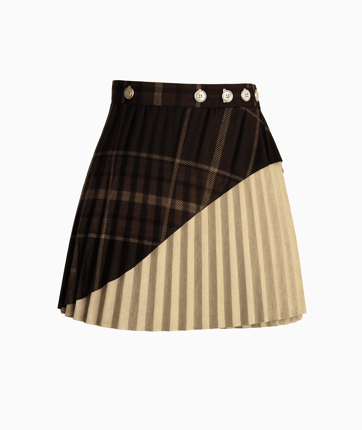 Pleated Layered Skirt Pattern