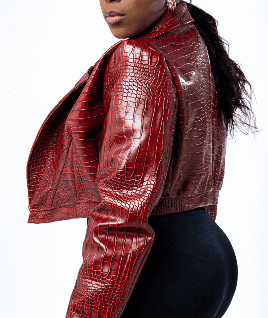 Women's Cropped Jacket Pattern - Image 6